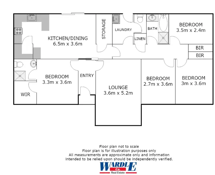 Floorplan of Homely house listing, 50 Cockburn Rd, Jamestown SA 5491