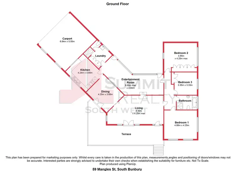 Floorplan of Homely house listing, 59 Mangles St, South Bunbury WA 6230