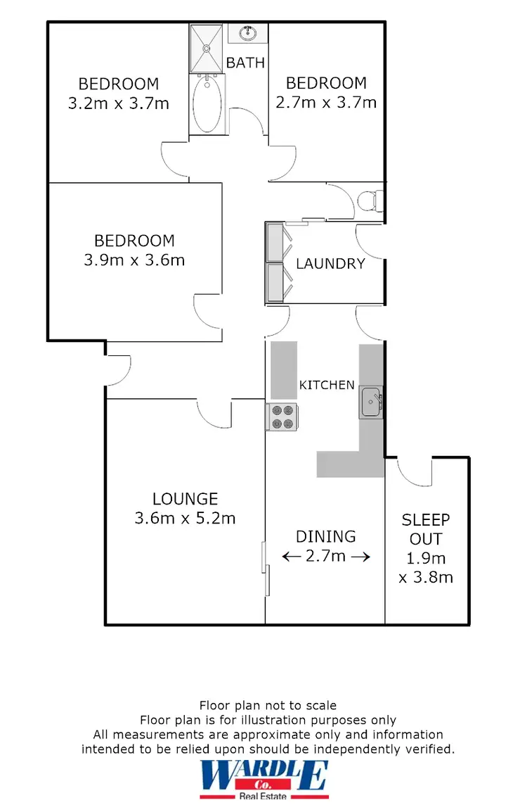 Floorplan of Homely house listing, 75 Block/9 Rd, Wirrabara SA 5481