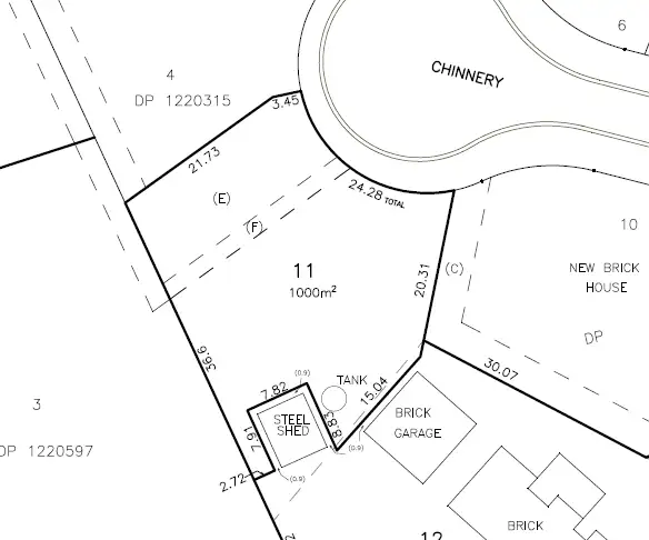 Floorplan of Homely land listing, 9 Chinnery Close, Bungendore NSW 2621