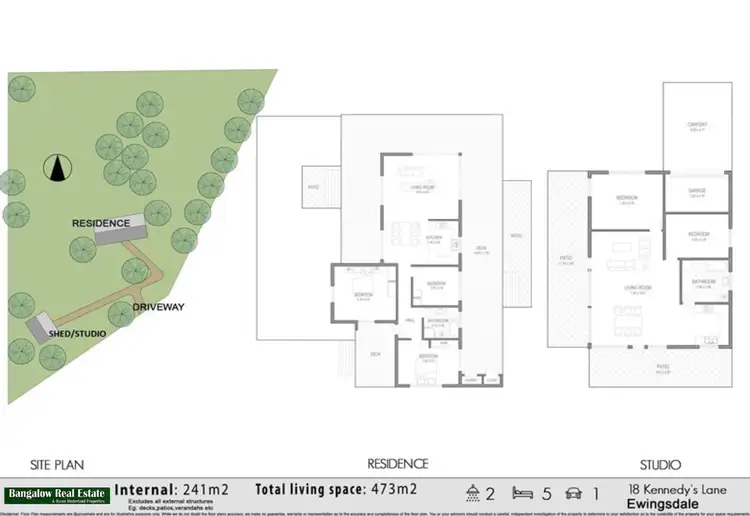 Floorplan of Homely house listing, 18 Kennedys Lane, Ewingsdale NSW 2481