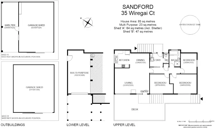 Floorplan of Homely house listing, 35 Wiregai Ct, Sandford TAS 7020