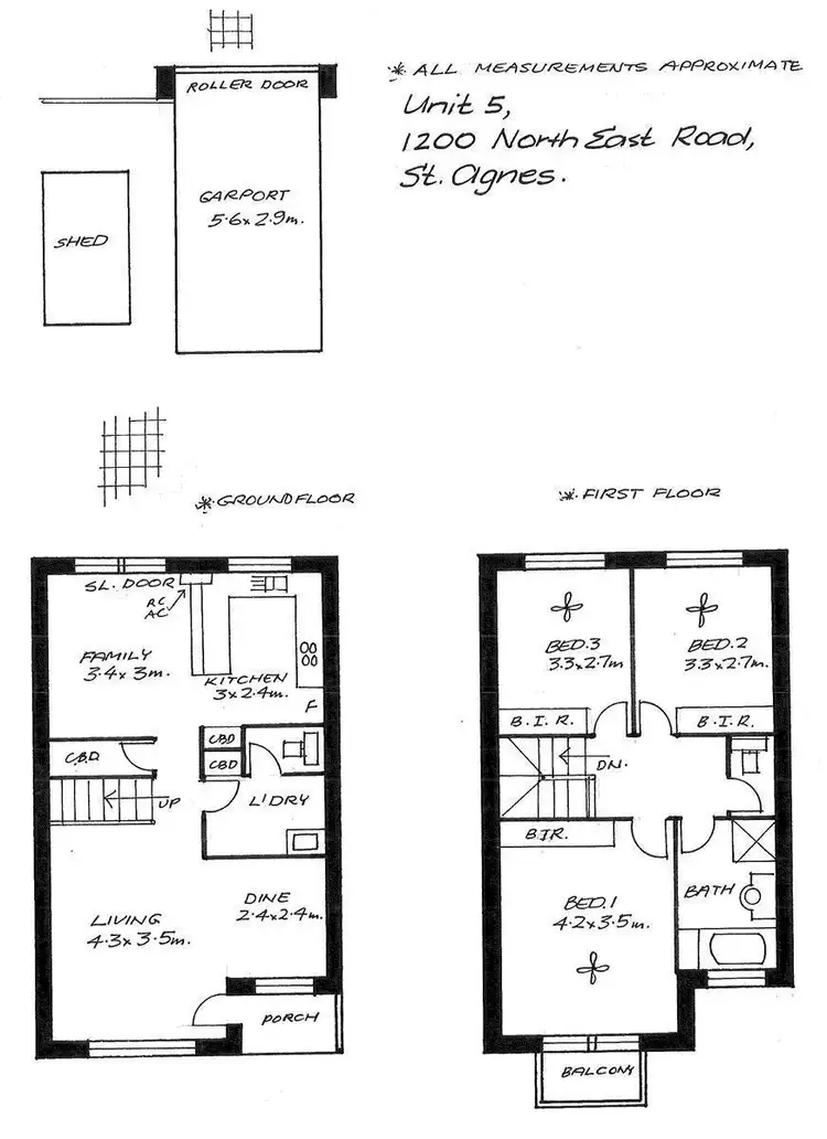 Floorplan of Homely house listing, 5/1200 North East Road, St Agnes SA 5097