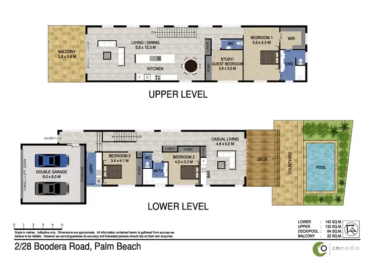 Floorplan of Homely house listing, 2/28 Boodera Road, Palm Beach QLD 4221