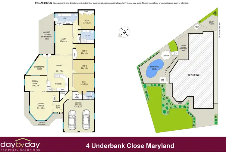 Floorplan of Homely house listing, 4 Underbank Cl, Maryland NSW 2287