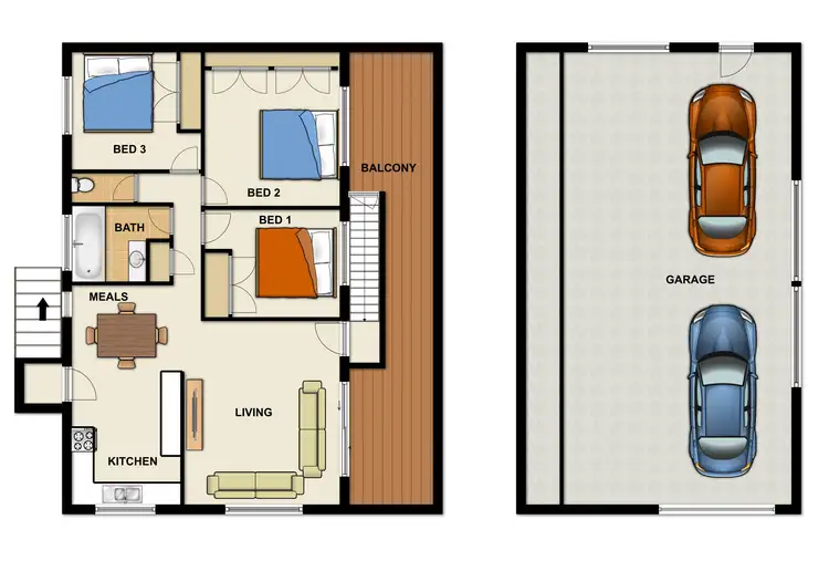 Floorplan of Homely house listing, 8 Perth St, Kingston QLD 4114