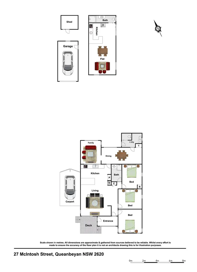 Floorplan of Homely house listing, 27 Mcintosh St, Queanbeyan NSW 2620