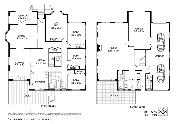 Floorplan of Homely house listing, 19 Weinholt St, Sherwood QLD 4075