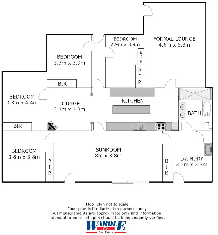 Floorplan of Homely house listing, 7 Mercowie Rd, Crystal Brook SA 5523