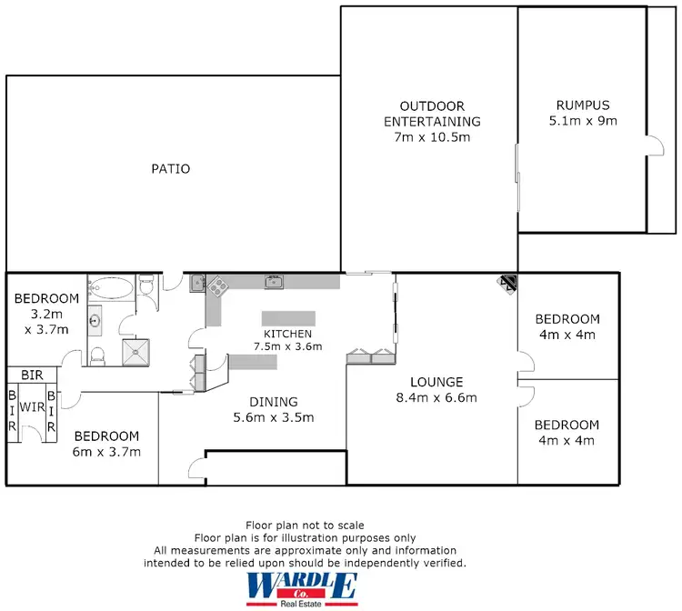 Floorplan of Homely house listing, 38 South Tce, Jamestown SA 5491