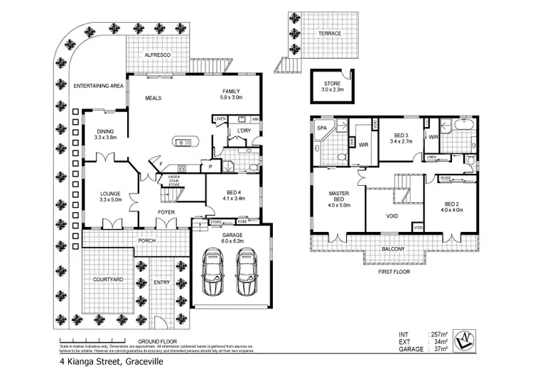 Floorplan of Homely house listing, 4 Kianga St, Graceville QLD 4075