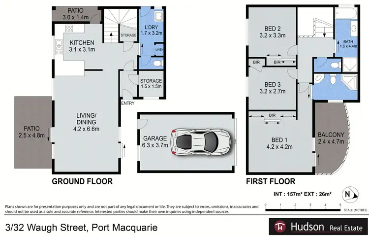 Floorplan of Homely townhouse listing, Unit 3/32 Waugh Street, Port Macquarie NSW 2444