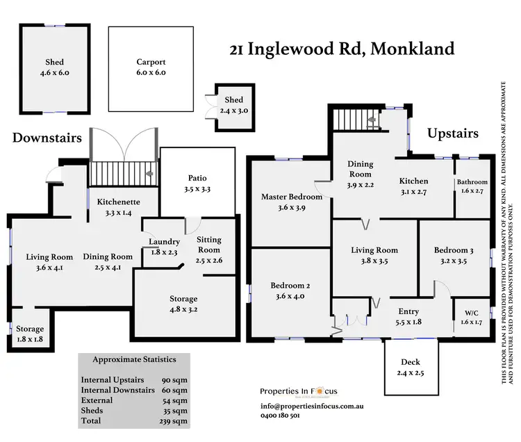 Floorplan of Homely house listing, 21 Inglewood Road, Monkland QLD 4570