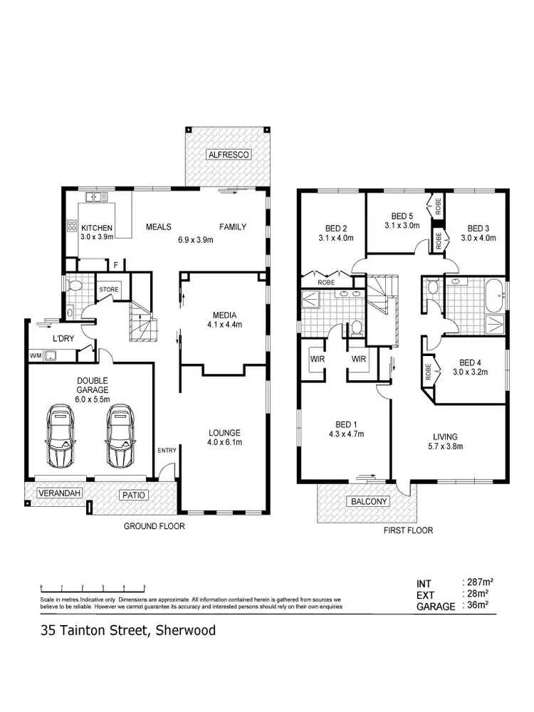 Floorplan of Homely house listing, 35 Tainton Street, Sherwood QLD 4075