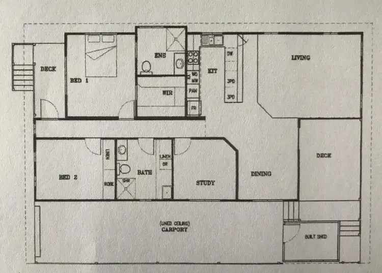 Floorplan of Homely house listing, Unit 162/1 Riverbend Dr, West Ballina NSW 2478