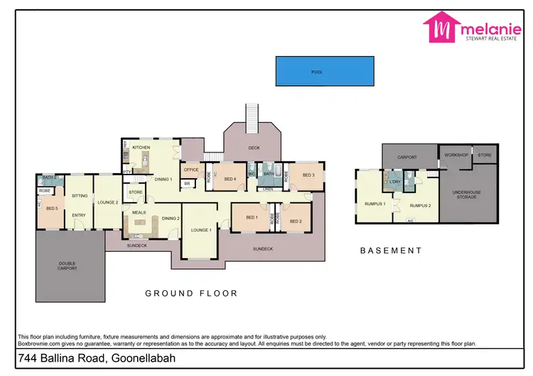 Floorplan of Homely house listing, 744 Ballina Rd, Goonellabah NSW 2480
