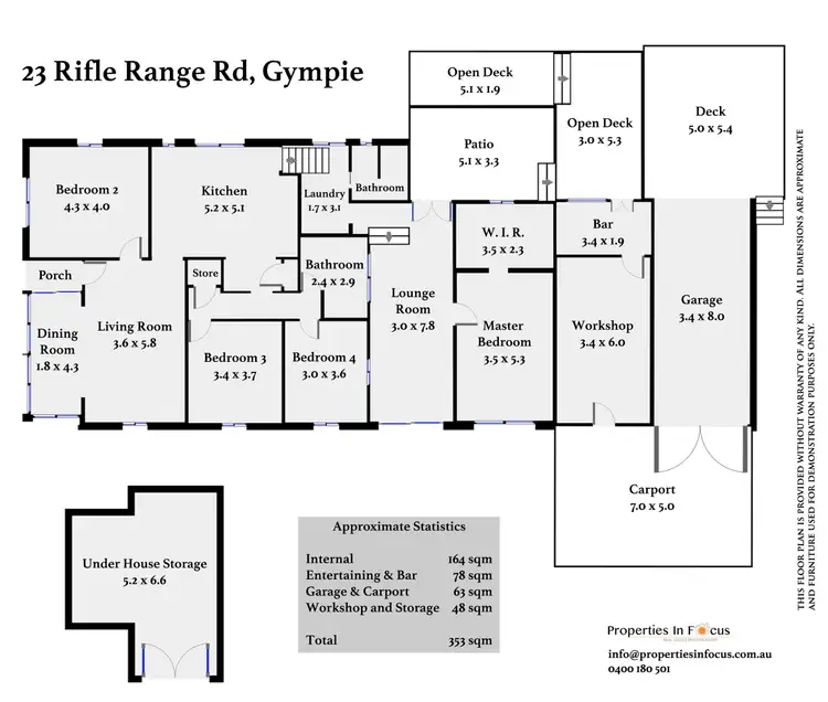 Floorplan of Homely house listing, 23 Rifle Range Rd, Gympie QLD 4570