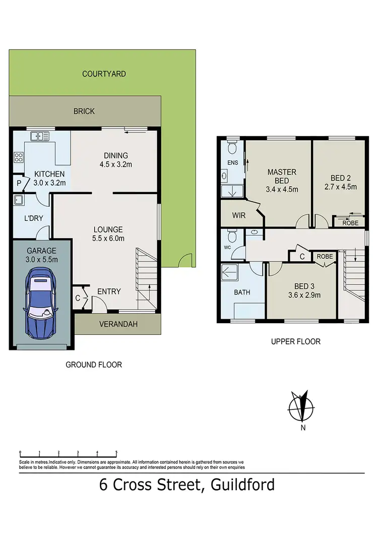 Floorplan of Homely block of units listing, 6 Cross St, Guildford NSW 2161