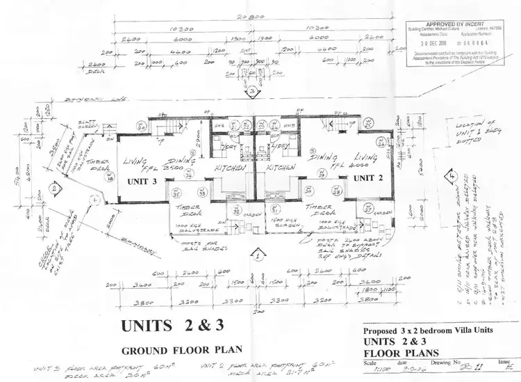 Floorplan of Homely townhouse listing, Unit 2/3 Boulder Court, Nelly Bay QLD 4819