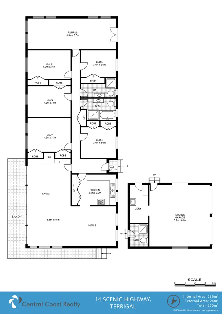 Floorplan of Homely house listing, 14 - 16 Scenic Highway, Terrigal NSW 2260