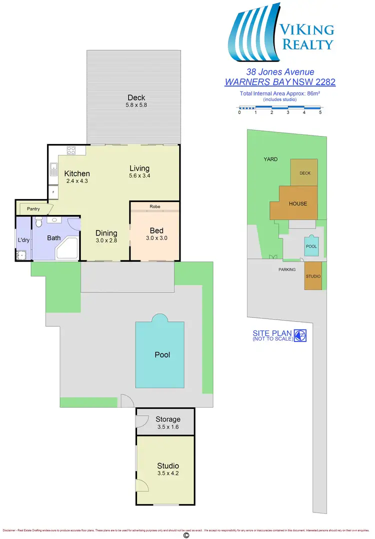Floorplan of Homely house listing, 38 Jones Ave, Warners Bay NSW 2282