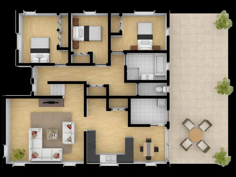 Floorplan of Homely house listing, 9 Unsworth Street, Belmont QLD 4153