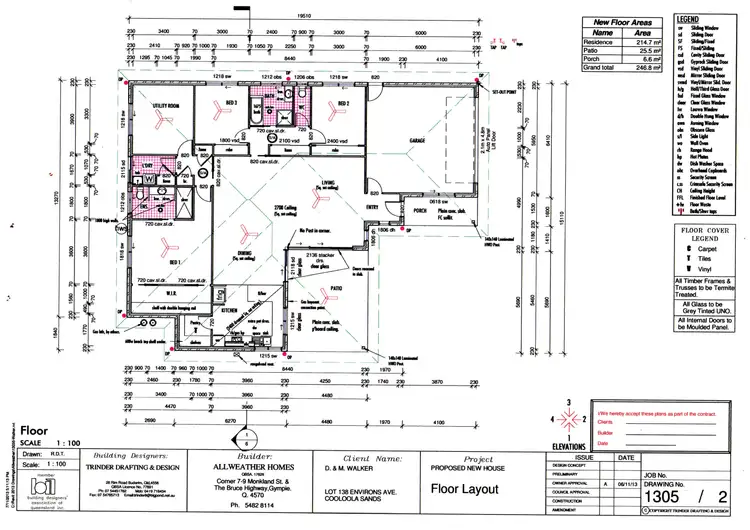 Floorplan of Homely house listing, 18 Environs Ave, Cooloola Cove QLD 4580