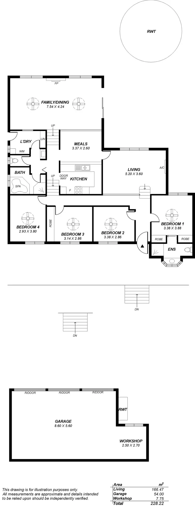 Floorplan of Homely house listing, 7 Staplehurst Lane, Greenhill SA 5140