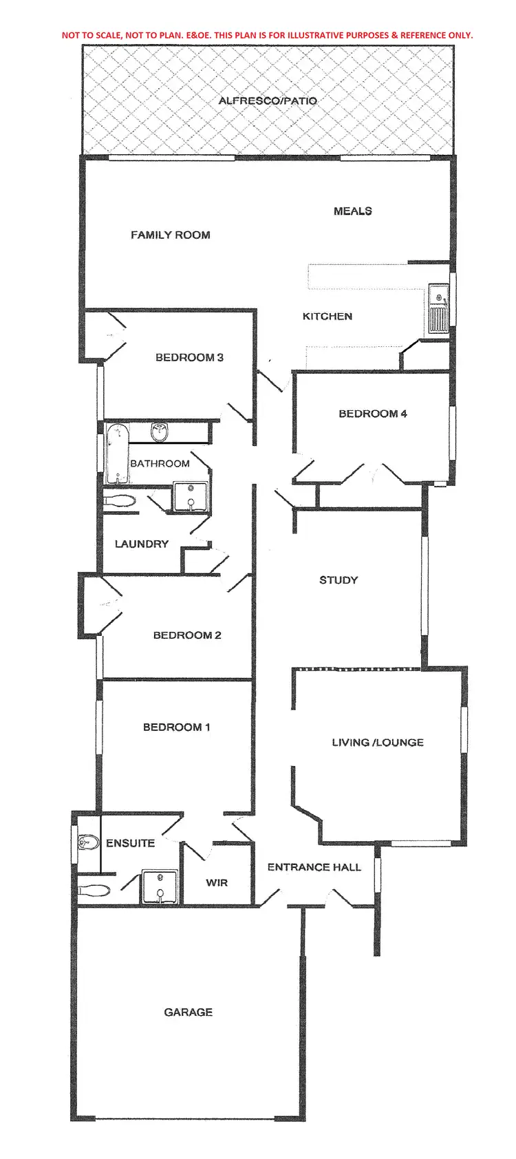 Floorplan of Homely house listing, 26 Amstey St, Riverton WA 6148