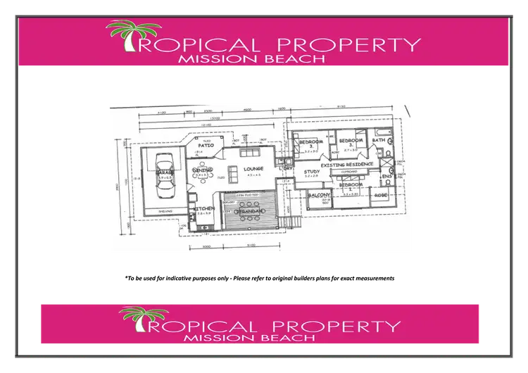 Floorplan of Homely house listing, 11 Endeavour Ave, Mission Beach QLD 4852