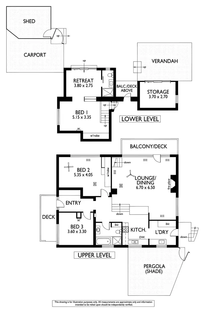 Floorplan of Homely house listing, 17 Dene Road, Highbury SA 5089