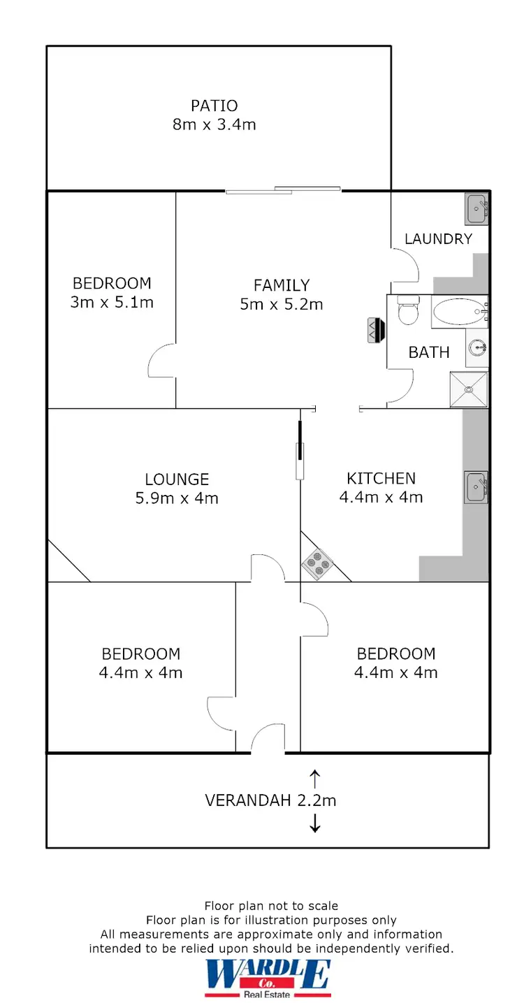 Floorplan of Homely house listing, 63 High Street, Gladstone SA 5473