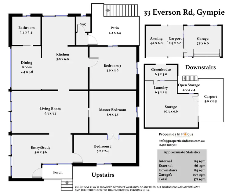 Floorplan of Homely house listing, 33 Everson Rd, Gympie QLD 4570