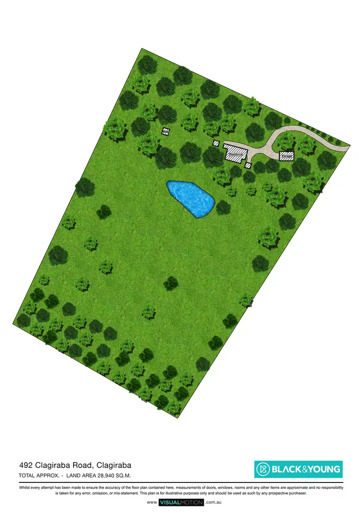 Floorplan of Homely rural property listing, 492 Clagiraba Rd, Clagiraba QLD 4211