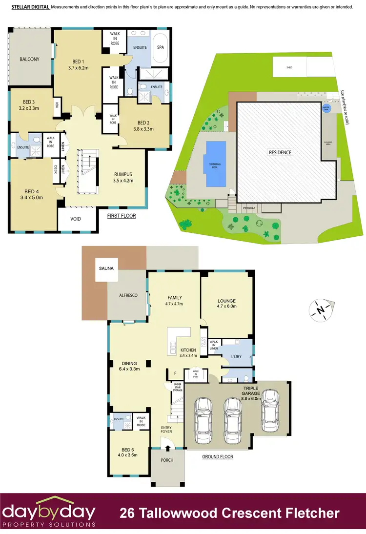 Floorplan of Homely house listing, 26 Tallowwood Cres, Fletcher NSW 2287