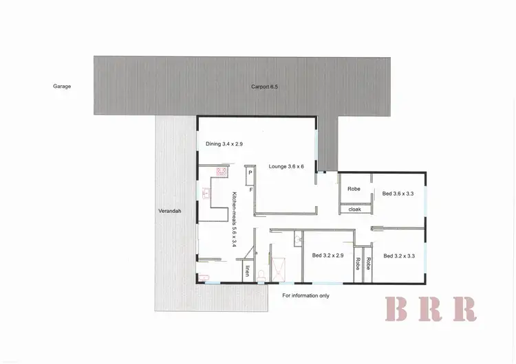 Floorplan of Homely house listing, 89 Coish Ave, Benalla VIC 3672