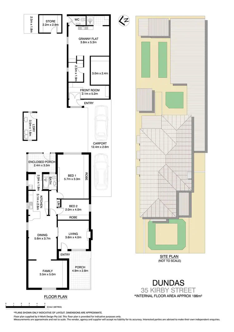 Floorplan of Homely house listing, 35 Kirby St, Rydalmere NSW 2116