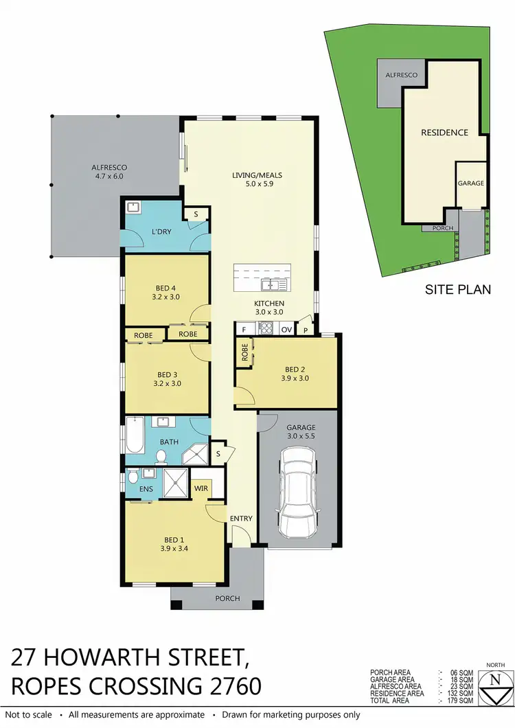 Floorplan of Homely house listing, 27 Howarth St, Ropes Crossing NSW 2760