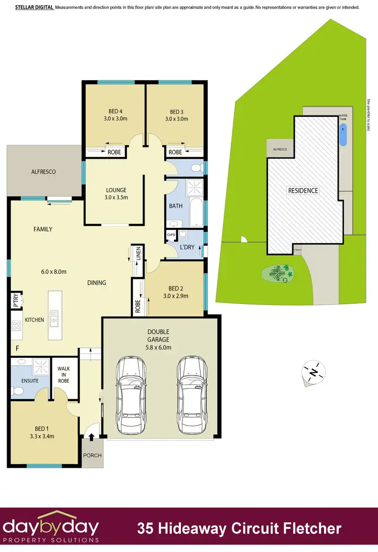 Floorplan of Homely house listing, 35 Hideaway Cct, Fletcher NSW 2287