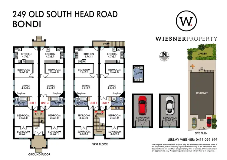 Floorplan of Homely block of units listing, 249 Old South Head Road, Bondi NSW 2026