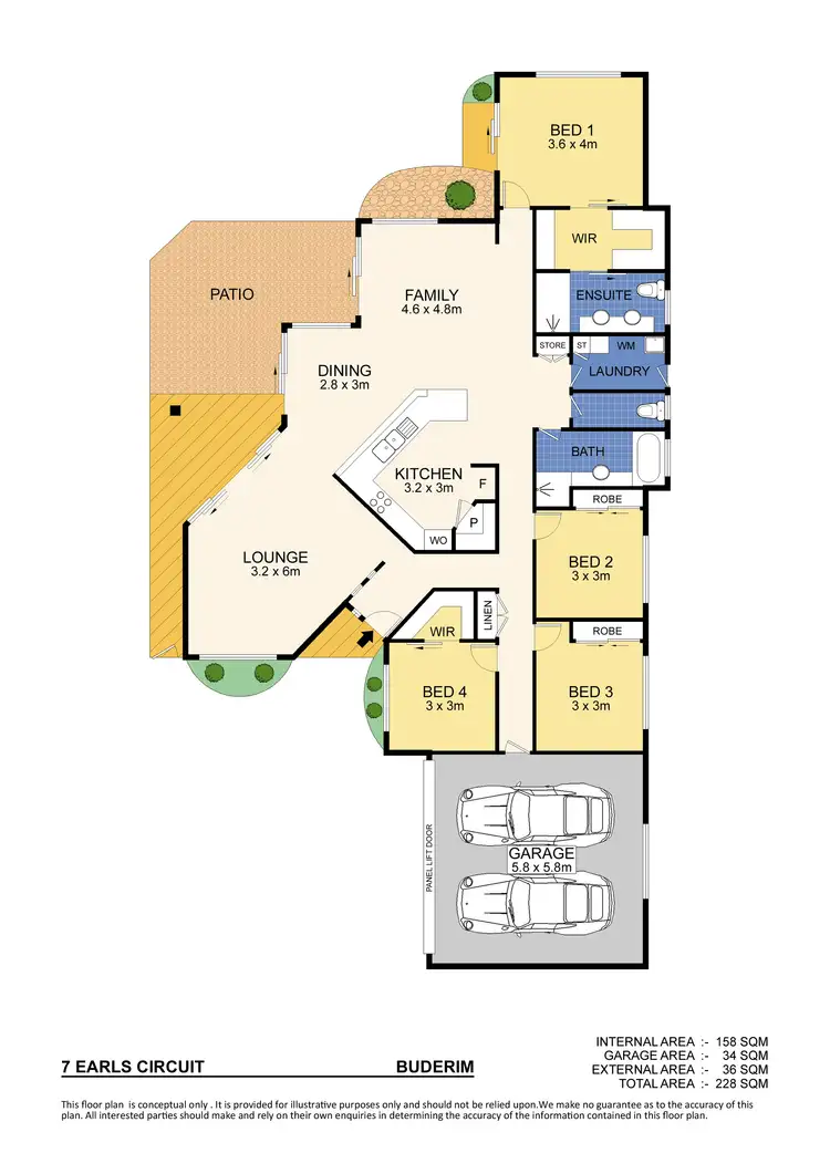 Floorplan of Homely house listing, 7 Earls Court, Buderim QLD 4556