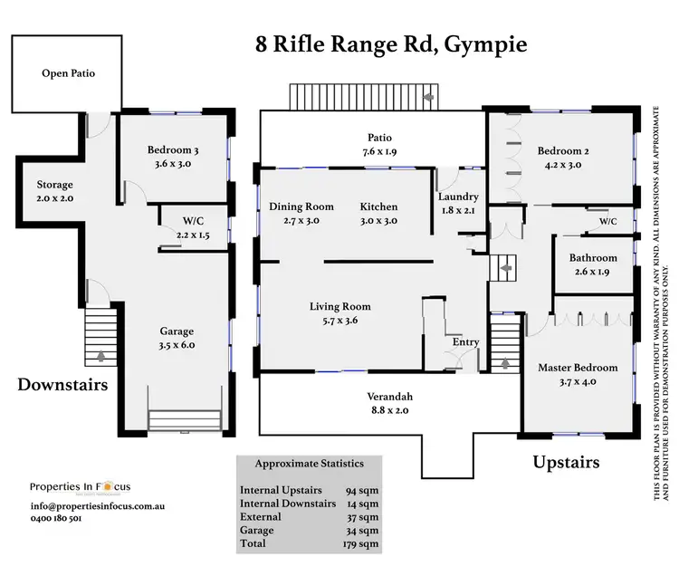 Floorplan of Homely house listing, 8 Rifle Range Rd, Gympie QLD 4570