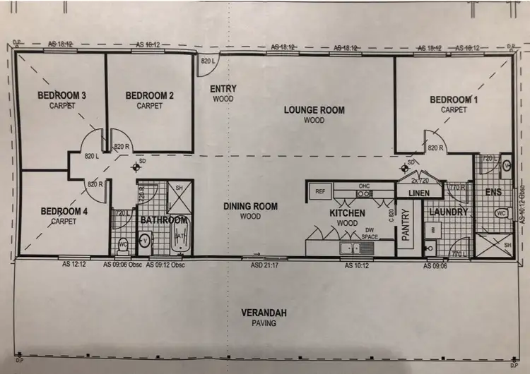 Floorplan of Homely house listing, 75 Ian Dr, Curra QLD 4570