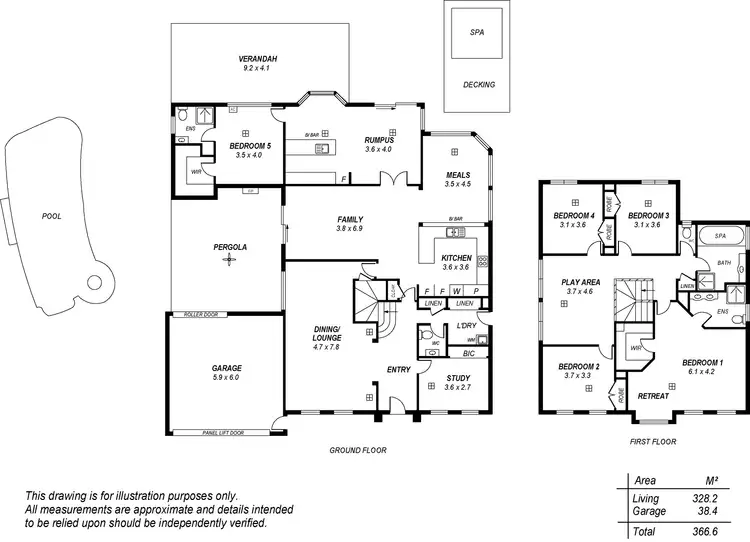 Floorplan of Homely house listing, 5 Roger Ct, Athelstone SA 5076