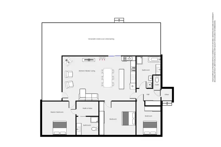 Floorplan of Homely house listing, 45 Church Road, Pomonal VIC 3381