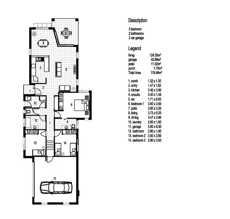 Floorplan of Homely house listing, Unit 19/15 Dunes Ct, Peregian Springs QLD 4573