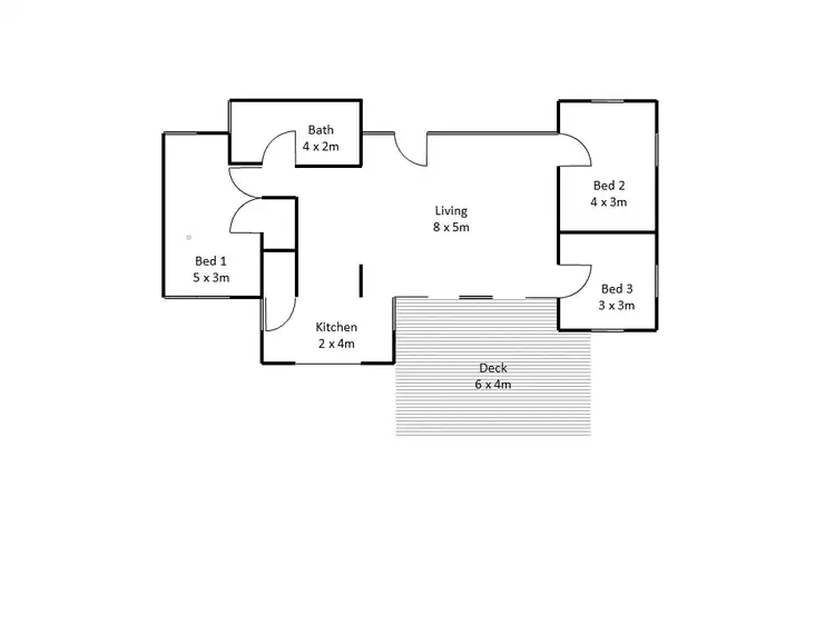 Floorplan of Homely house listing, 22 The Grove, Nelly Bay QLD 4819