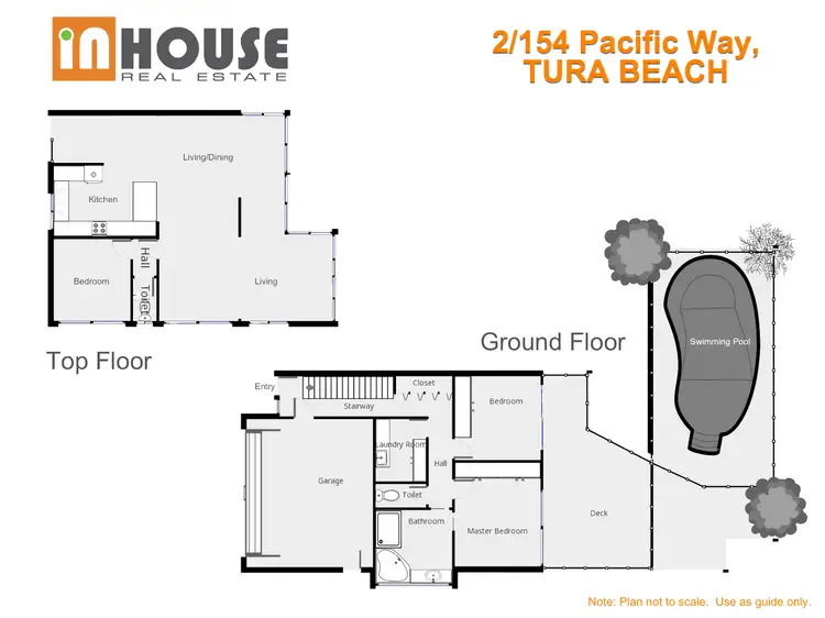 Floorplan of Homely townhouse listing, Unit 2/154 Pacific Way, Tura Beach NSW 2548