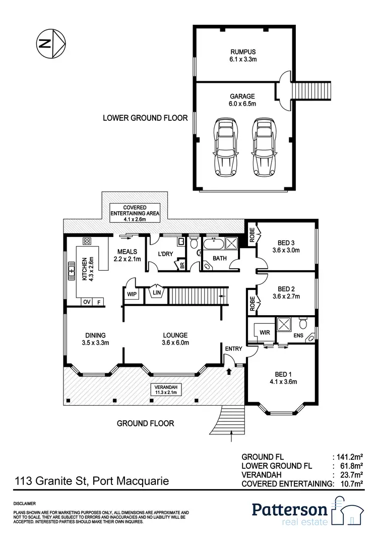 Floorplan of Homely house listing, 113 Granite Street, Port Macquarie NSW 2444