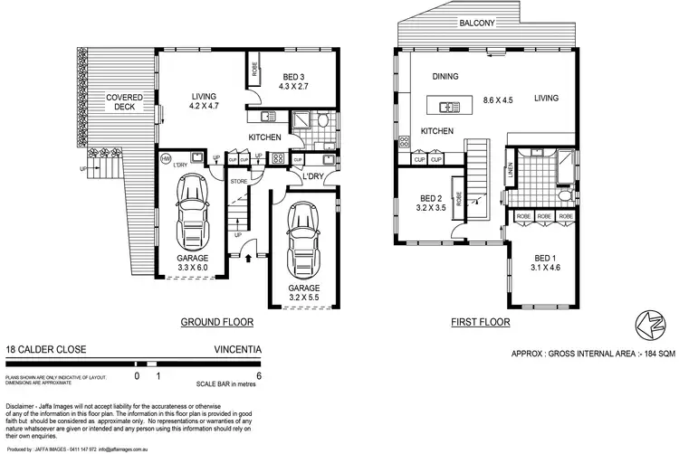 Floorplan of Homely house listing, 18 Calder Cl, Vincentia NSW 2540